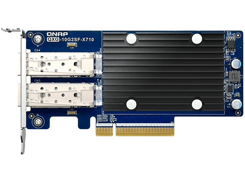 QNAP QNAP QXG-10G2SF-X710 Netzwerkadapter PCI Netzwerkkarte 10 GBit/s PCIe