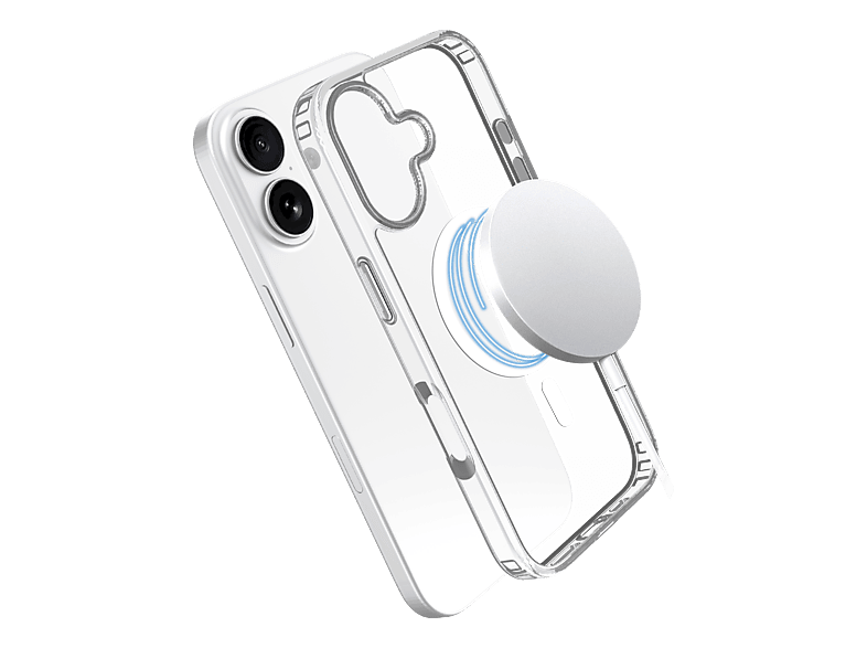 ISY ISC-1130 MagISY Clear Case, Backcover, Apple, iPhone 17, Transparent