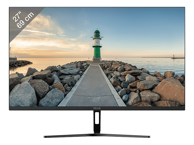 PEAQ PMO S275-VFC 27 Full-HD Monitor (6 ms Reaktionszeit, 100 Hz)
