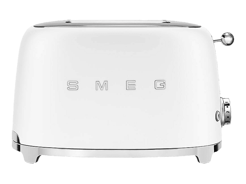 SMEG TSF01 Toaster Weiss Matt (950 W, Schlitze: 2)