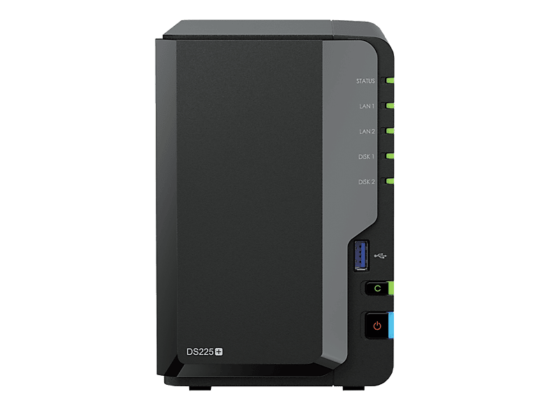 SYNOLOGY DiskStation DS225+ NAS 3.5 Anzahl Festplattenschächte: 2 Schwarz
