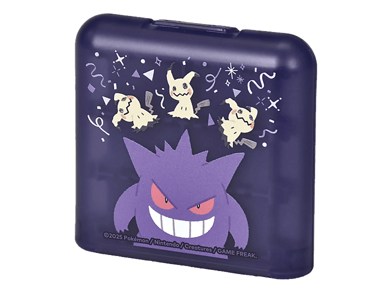 HORI Nintendo Switch 2 - 24-Game Card Case Pokémon (Gengar & Mimigma) Aufbewahrungsbox, Violett