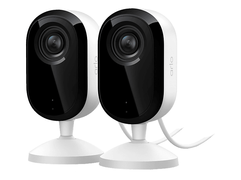 Arlo ESSENTIAL3 HD INDOOR SECURITY CAMERA 2-PACK Netzwerkkamera – Überwachungskamera – weiss