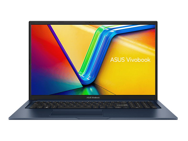 ASUS Vivobook 17 X1704VA-AU1174W, Notebook, mit 17.3 Display, Intel® Core? 5 Prozessor 120U (12 MB Cache, bis zu 5.00 GHz), 16 GB RAM, 512 SSD, Onboard Graphics, Quiet Blue, Windows 11 Home