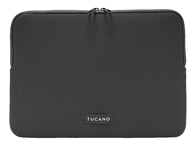 TUCANO Sleeve Colore 2 Notebook Sleeves für Apple Material teilweise aus recyceltem Plastik, Schwarz