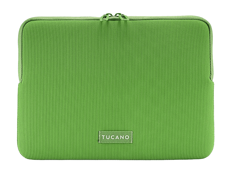 TUCANO Sleeve Colore 2 Notebook Sleeves für Apple Material teilweise aus recyceltem Plastik, Grün