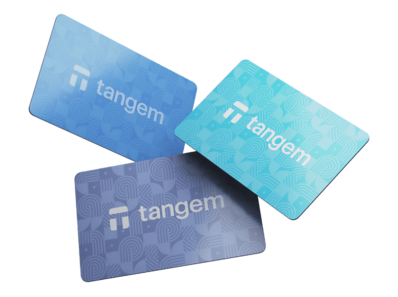 TANGEM 2.0 Card Wallet (3er Set) Hardware-Wallet Winter Edition