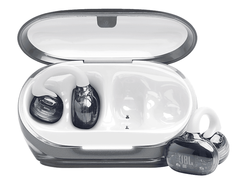 JBL Soundgear Clips, Open-ear True Wireless Kopfhörer Bluetooth Weiss
