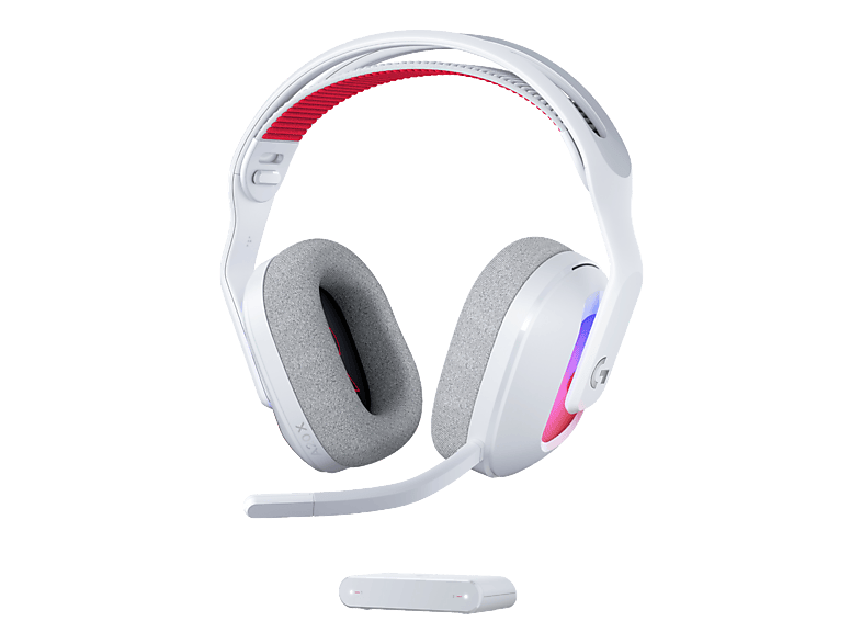 LOGITECH Astro A20 X, Over-ear Gaming-Headset Bluetooth Weiss
