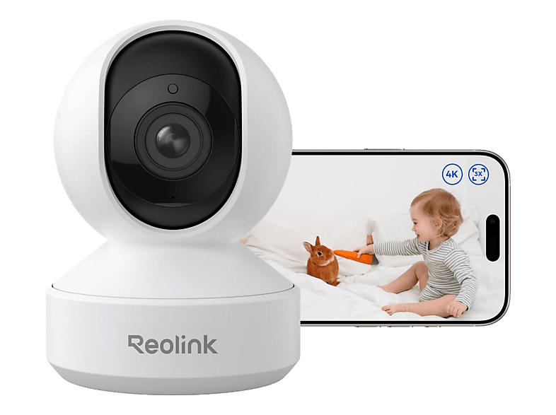 Reolink E Series E340 WCEZ8MP05PTAFW Kabellos, WLAN IP Überwachungskamera 3840 x 2160 Pixel