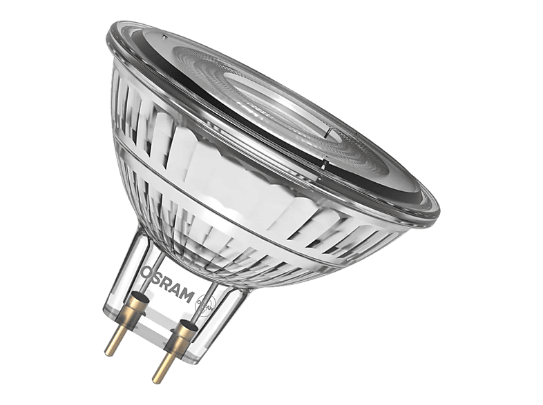 OSRAM HOMELIGHTING 4099854456855 LED-Reflektorlampe EEK E (A - G) GU5.3 Reflektor 2.2 W Warmweiß (Ø x H) 50.00 mm x