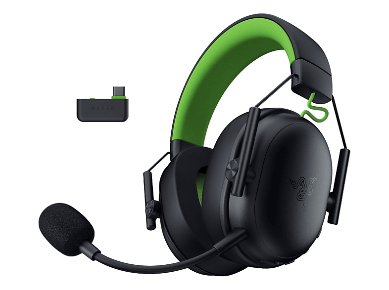 RAZER BlackShark V3 X HyperSpeed for Xbox, Over-ear Gaming-Headset Bluetooth Schwarz/Grün