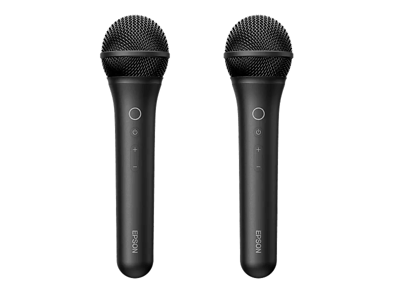 EPSON ELPKM01 Kabelloses Karaoke-Mikrofon-Set Schwarz