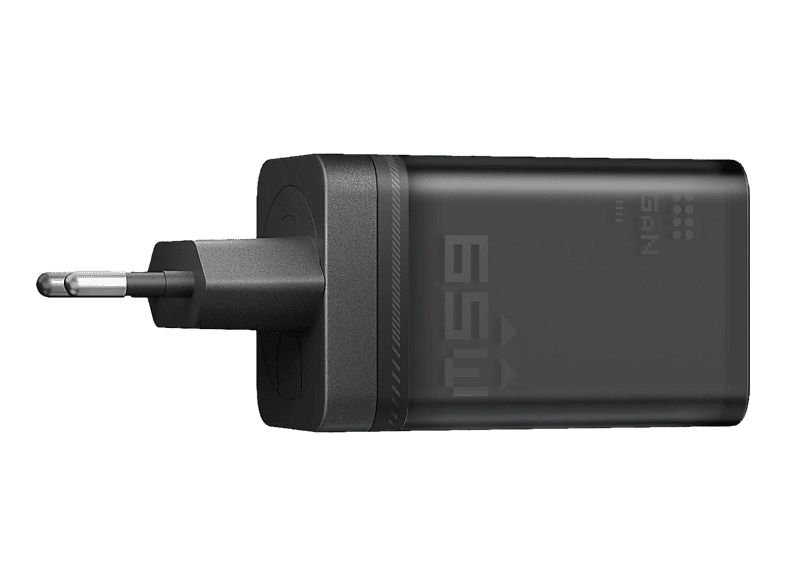 INSTA360 65 W GaN Schnellladegerät, Schwarz