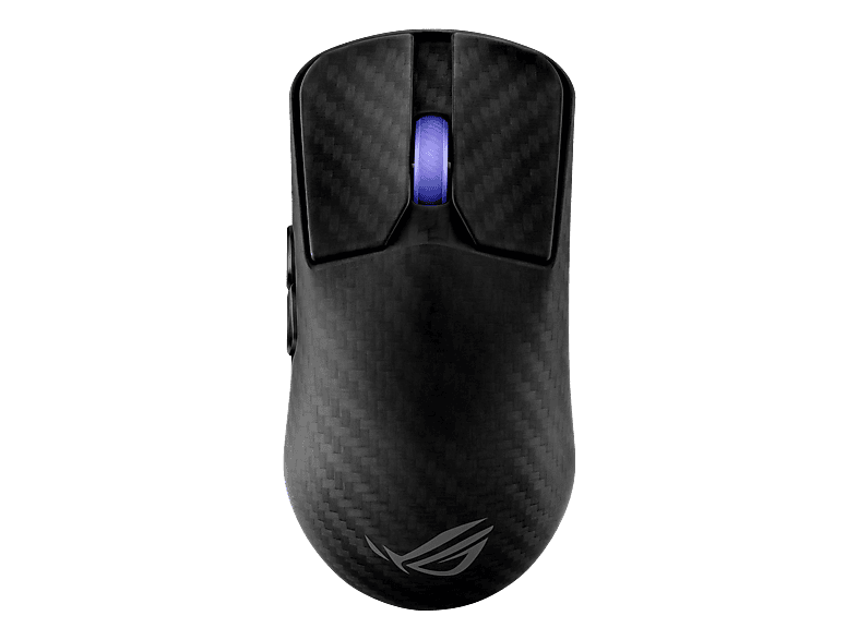 ASUS ROG Harpe Ace Extreme Gaming-Maus, RF 2.4G, Bluetooth 5.1, kabelgebunden, 42000 dpi, Optisch mit Leuchtdioden, Schwarz