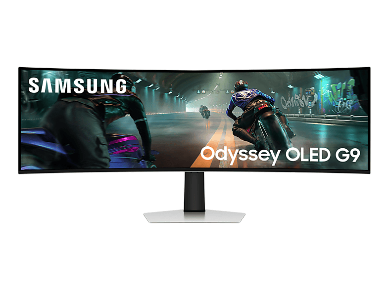 SAMSUNG Odyssey OLED G9 LS49DG910SU 49 DQHD Gaming Monitor (0.03 ms Reaktionszeit, 144 Hz)