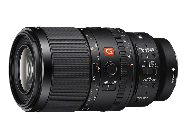 SONY FE 100 mm F2.8 Makro GM OSS Vollformat-Makroobjektiv (SEL100M28GM)