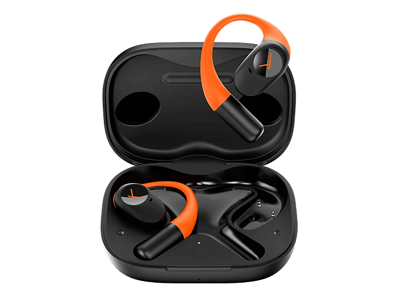 BEYERDYNAMIC Amiron 200 Sport, Open-ear True Wireless Kopfhörer Bluetooth Schwarz/Orange