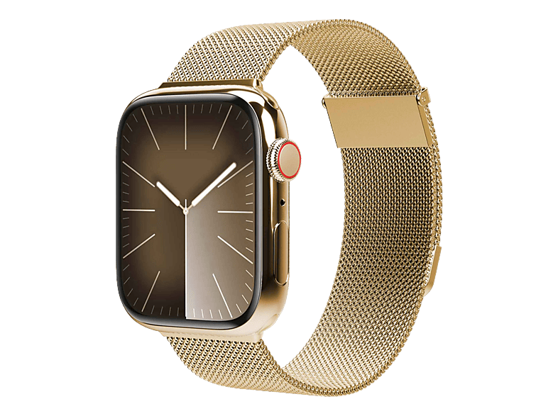VONMÄHLEN Milanese Loop 2 (Watch 40/41/42 mm), Armband, Apple, Gold