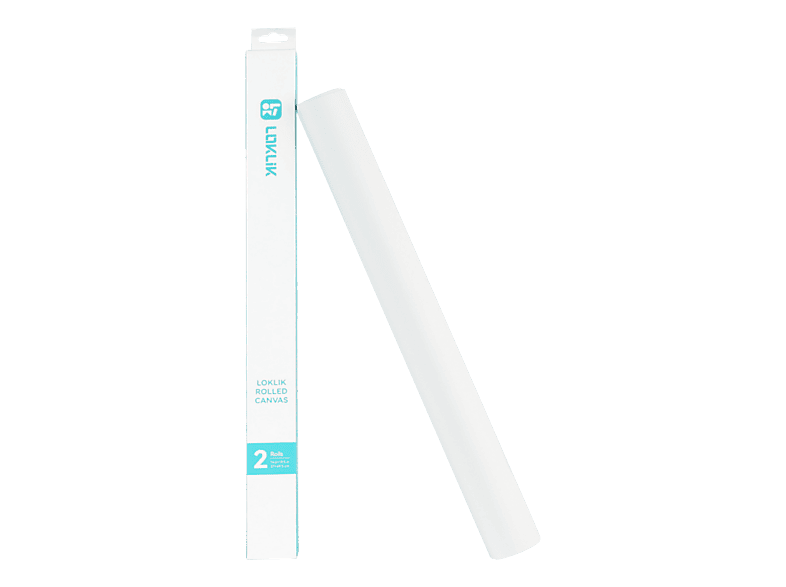 Loklik A3 Rolled Canvas Leinwand Schnittbreite 29.7 cm Weiß