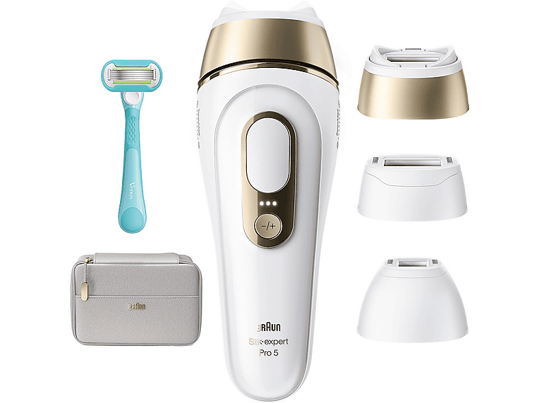 BRAUN Silk-Expert Pro 5 PL5311 IPL-Haarentferner Weiss/Gold