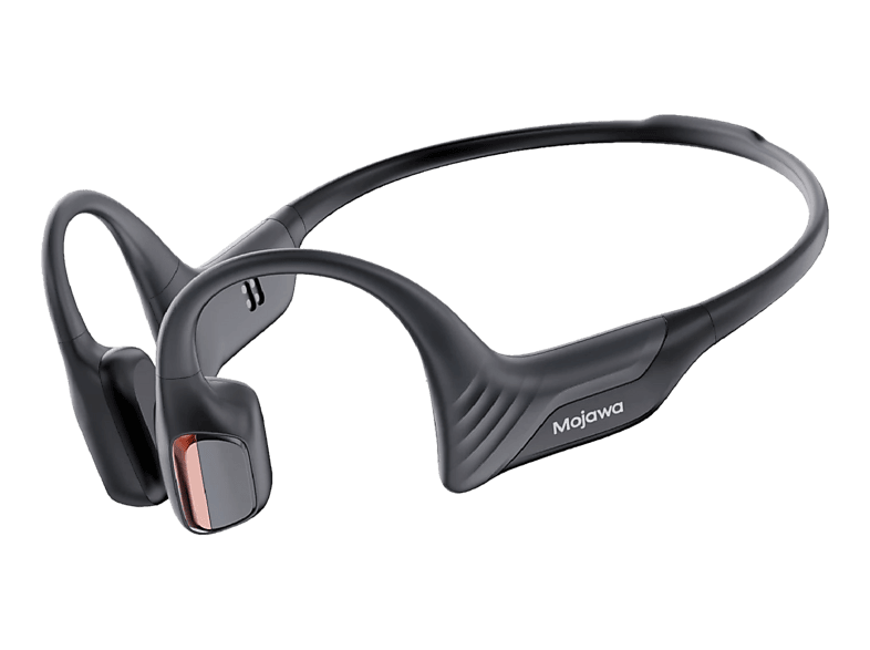 MOJAWA Purra Run, Open-ear Bone Conduction Sportkopfhörer Bluetooth Schwarz