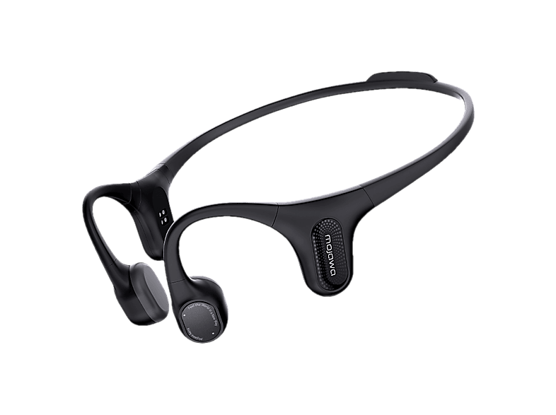 MOJAWA Aerra, Open-ear Bone Conduction Kopfhörer Bluetooth Schwarz