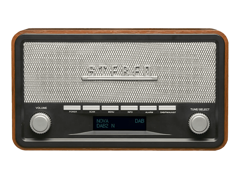 Denver DAB-18 Tischradio DAB+, UKW AUX Holz