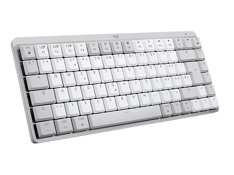 Logitech - Tastatur MX Mechanical Mini for Mac pale grey, Grau