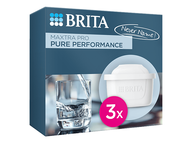 BRITA - Wasserfilter-Kartuschen-Set, 10cm, Weiss