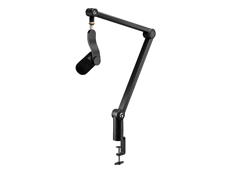 LOGITECH Yeticaster GX Mikrofon mit Schwenkarm, Schwarz