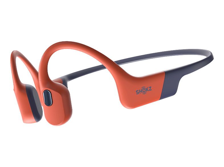 Shokz OpenSwim Pro red Bügelkopfhörer – Over Ear Kopfhörer/On Ear Kopfhörer – rot