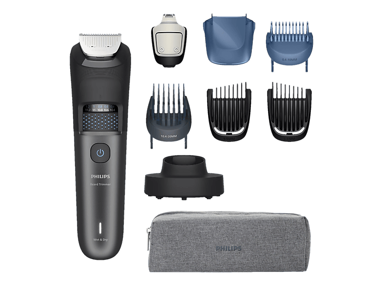 PHILIPS Series 7000 BT7665/15 Bartschneider, Grau