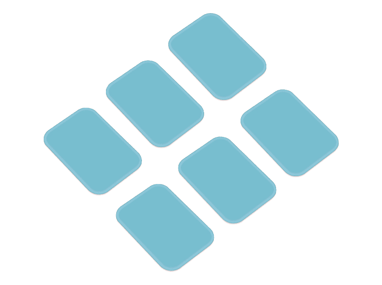 Beurer EM 55 Gel Pads Mini Pad Nachkauf-Set