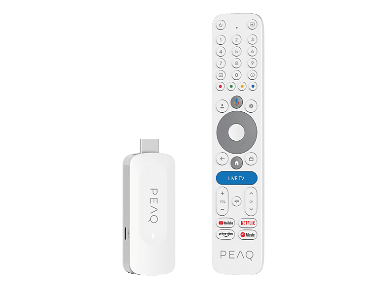 PEAQ PGS 4000 TV-Stick (Weiss)