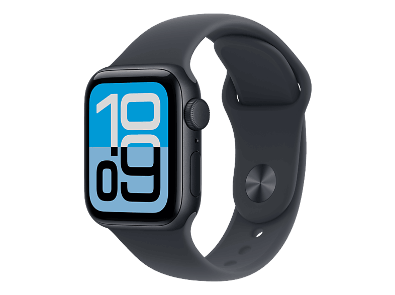 Apple Watch SE 3 GPS 40 mm Aluminiumgehäuse Sport Band Mitternacht S/M