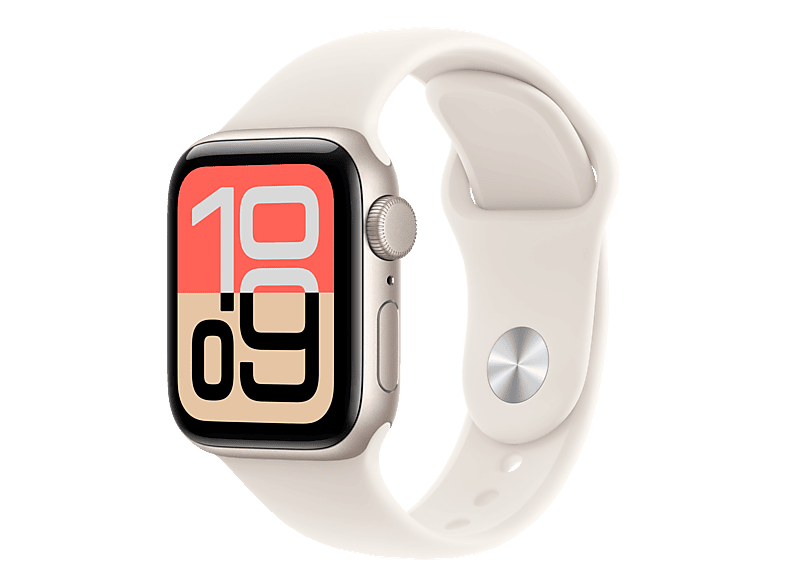 Apple Watch SE 3 GPS 40 mm Aluminiumgehäuse Sport Band Polarstern M/L