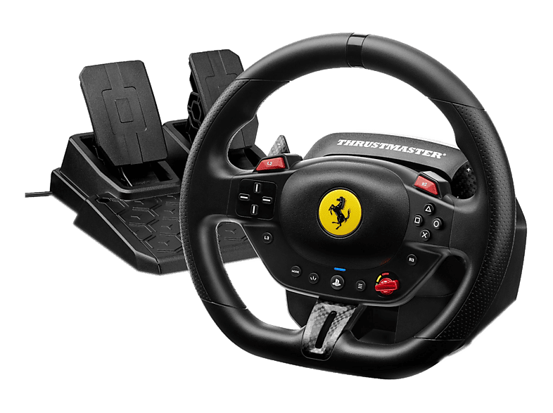THRUSTMASTER T98 Ferrari 296 GTB (PS4/PS5/PC) Rennlenkrad mit Pedalset