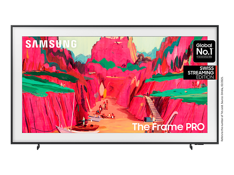SAMSUNG 65 The Frame Pro 4K Mini LED, NQ4 AI Gen3 Prozessor, Vision Smart TV (2025)