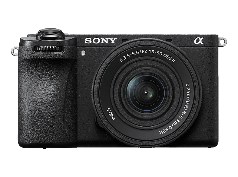 SONY Alpha 6700 Body + E PZ 16-50 mm F3.5-5.6 OSS II Systemkamera mit Objektiv 16 - 50 mm, 7.5 cm Display Touchscreen, WLAN