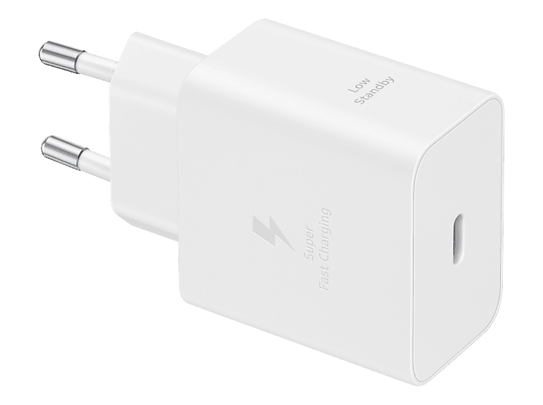 Samsung 45 W USB-C Power Charger white – USB C Kabel/Adapter/Ladegerät – weiss