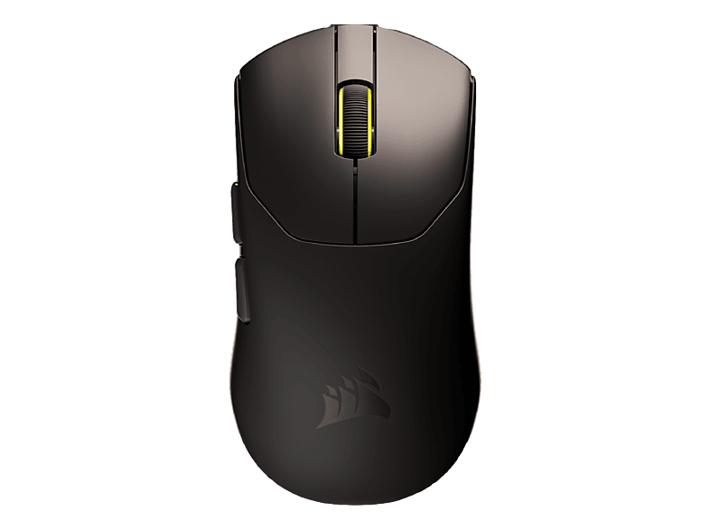CORSAIR SABRE v2 PRO Ultralight Gaming-Maus, Kabellos 2.4GHz, kabelgebunden, 33000 dpi, Optisch mit Leuchtdioden, Schwarz