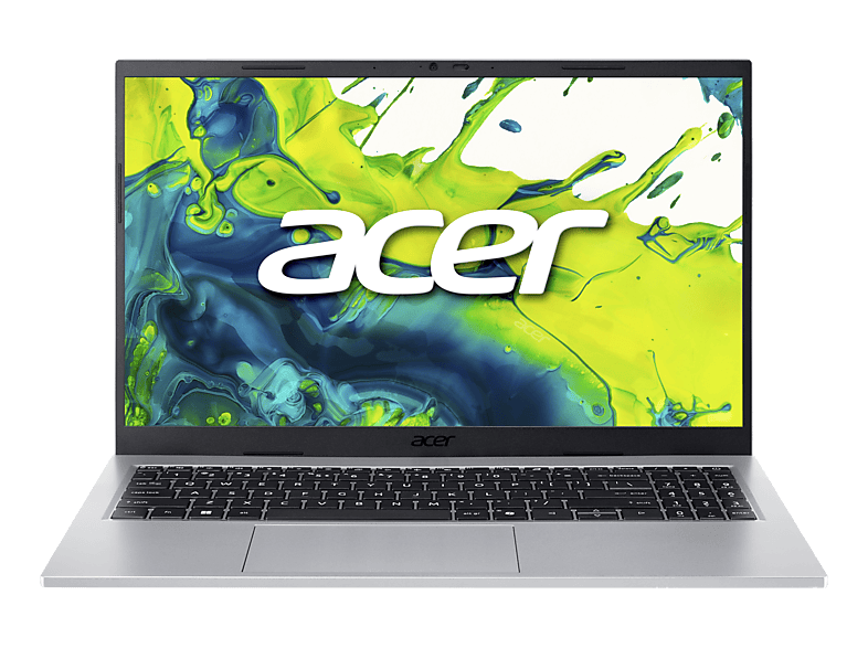 ACER Aspire Go 15 AG15-72P-7825, Notebook, mit 15.6 Display, Intel® Core? 7 Prozessor 150U (12 MB Cache, bis zu 5.40 GHz), 32 GB RAM, 1 TB SSD, Onboard Graphics, Pure Silver, Windows 11 Home