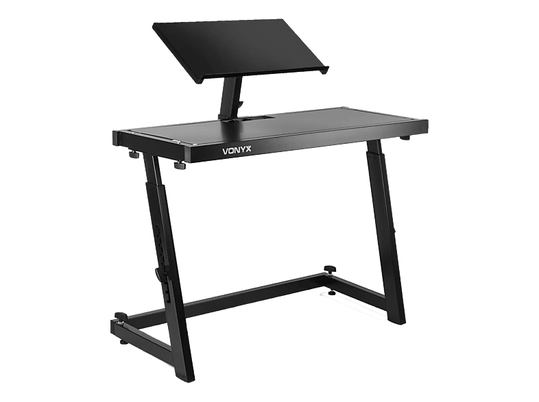 VONYX DB10 DJ Tisch, Schwarz