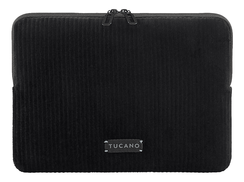 TUCANO Velluto 2 Schutzhülle Sleeves für Universal Neopren / Samt, Schwarz