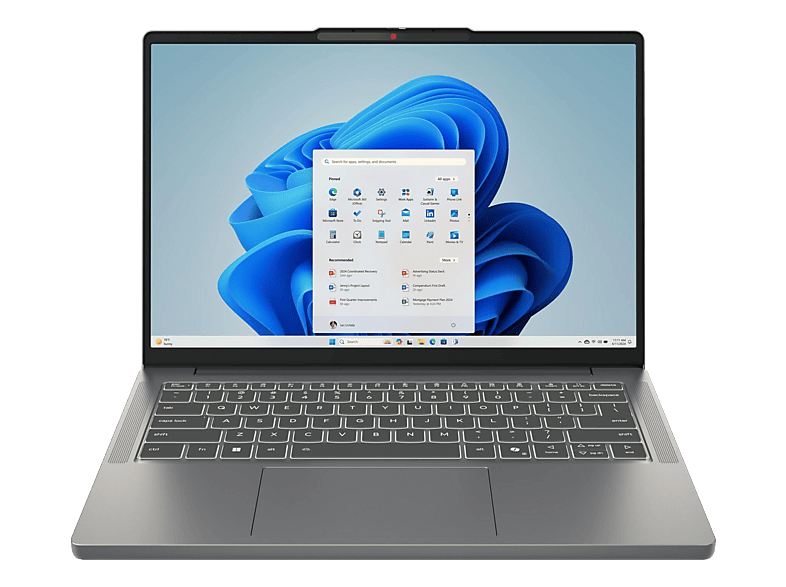 LENOVO-IDEA IdeaPad Slim 3 14IRH10, Notebook, mit 14 Display, Intel® Core? i5-13420H Prozessor (12 MB Cache, bis zu 4.60 GHz), 16 GB RAM, 512 SSD, UHD Graphics, Luna Grey, Windows 11 Home