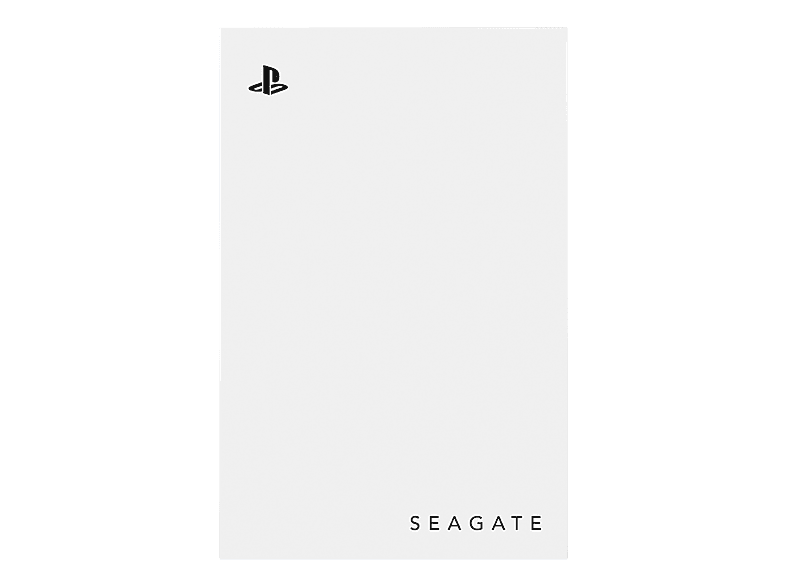 SEAGATE PlayStation Game Drive 5TB, Festplatte, Weiss