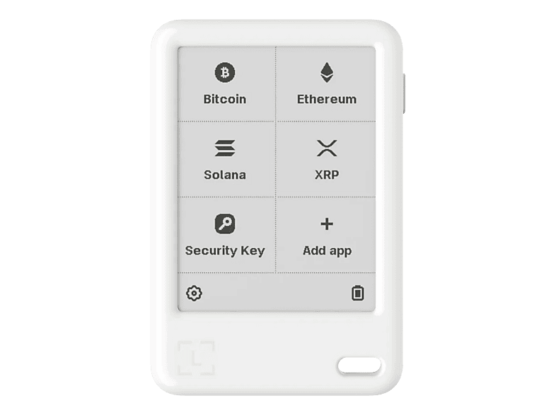 LEDGER Nano? Gen5 (inkl. Recovery Key) Krypto-Wallet Gletscherweiss
