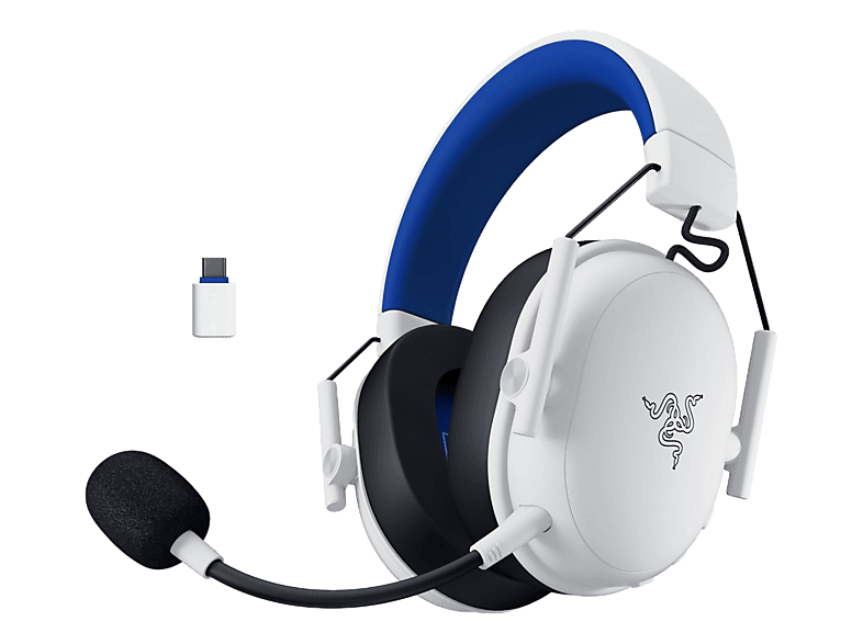 Razer BlackShark V3 X Hyperspeed White Headset – Office Headset/PC Headset – weiss