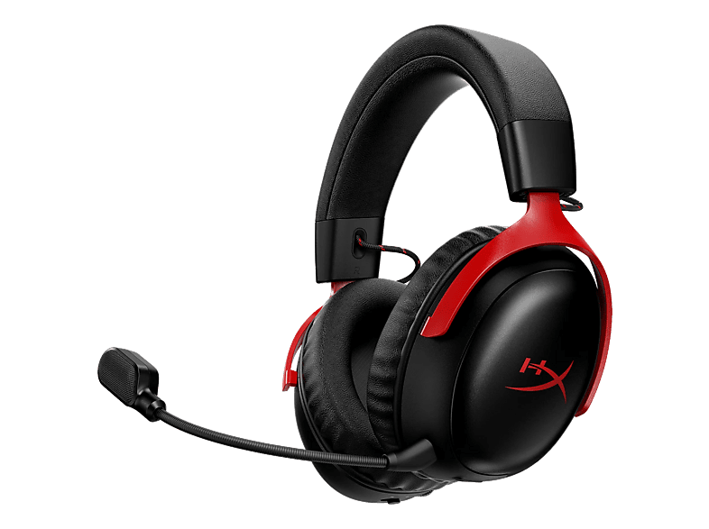 HyperX Cloud III IDS-Basismodell ? Gaming-Headset (schwarz/rot)